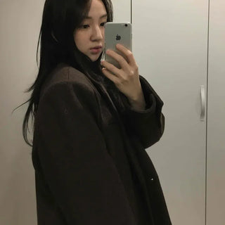 Minimal Autumn Wool Jacket