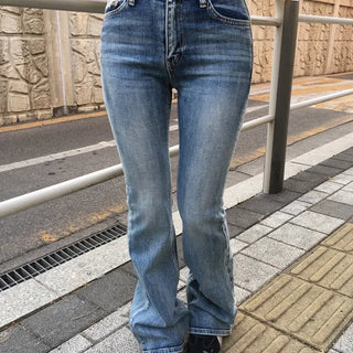 Slub Spandex Bootcut Pants