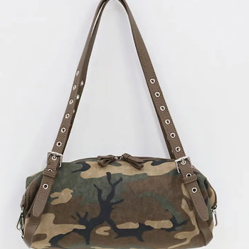 Triangle military belt shoulder bag