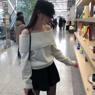 Honey Off-Shoulder Knit