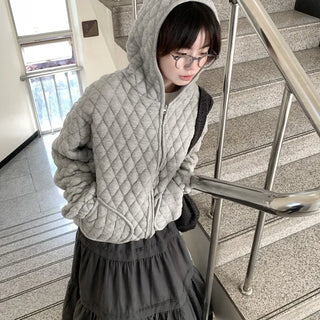 [UNISEX] Melon Bread Quilted Jumper
