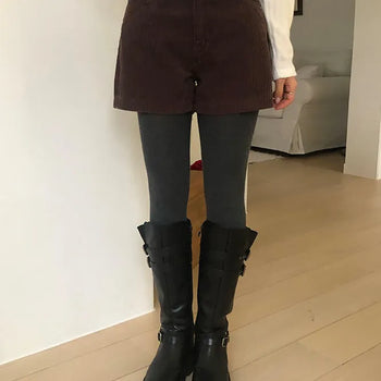 No-see Corduroy Shorts