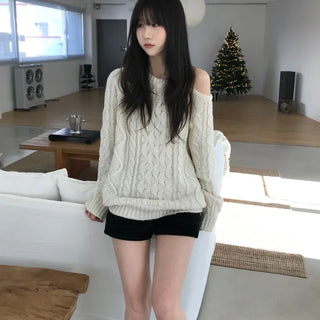 Riel Shoulder Slit Knit (3 colors)
