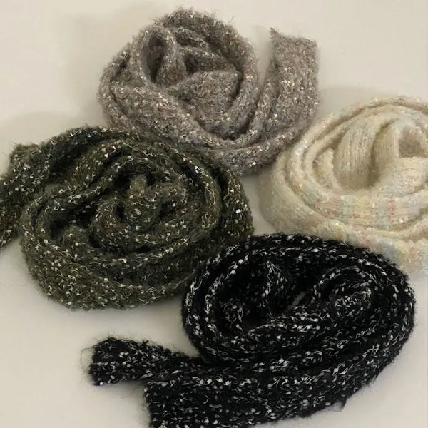 Reden knit long scarf