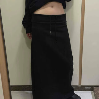 Urban String Point Long Skirt