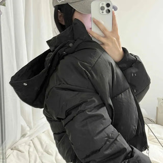 Street Quilted Crop Padded Jumper