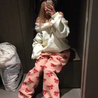 Ribbon Dumble Pants