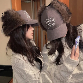 Waning Fur Ball Cap