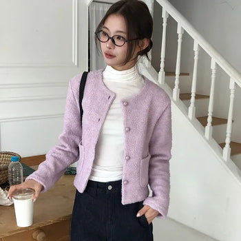 Feature Wool Tweed Jacket