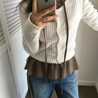 Bear Round Cardigan