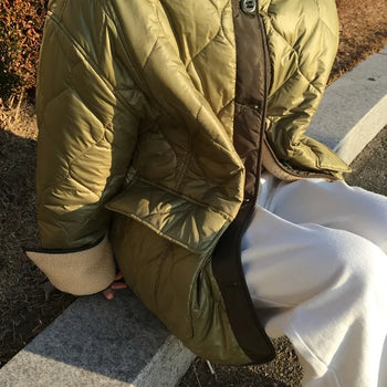 Way Quilted Padded Jacket