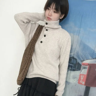 Turtleneck Arm Warmer Knit