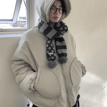 Hoke Pocket Hooded Padded Jacket