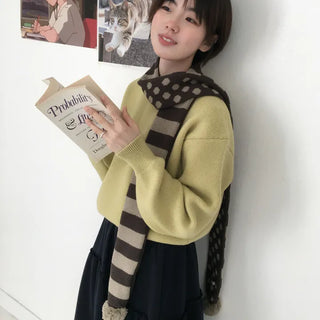 Matcha Round Sturdy Knit