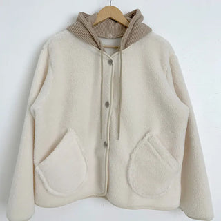 Twin Wool Jacket (Detachable Hood)
