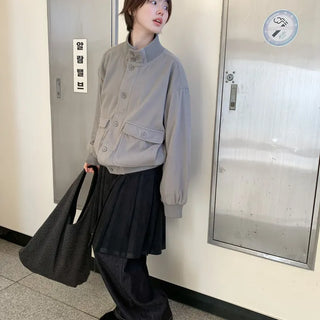 Youcan High-neck Blouson Jacket