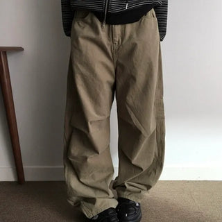 Peach Parachute Wide Pants