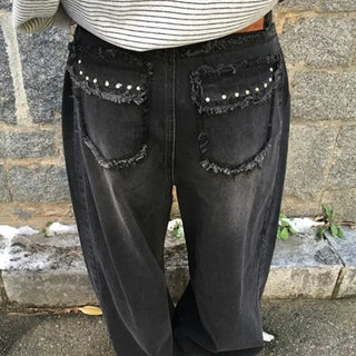 Tassel Wide Denim