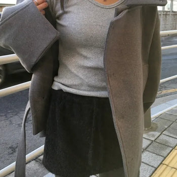 Belly Hairy Skirt