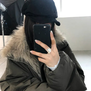 striped hunting cap