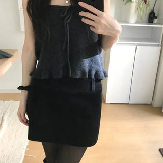 Seirin Frill Knit Top (2 colors)