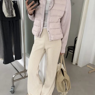 IO Soft Ribbed Mink Fleece-Lined Long Bootcut