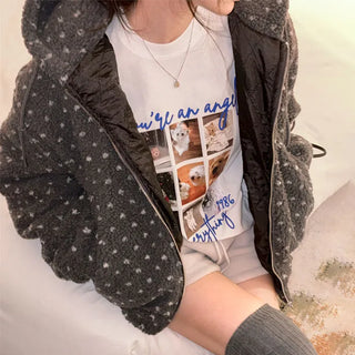 Heybee Tumble Zip-up Hoodie [2oz Quilted]