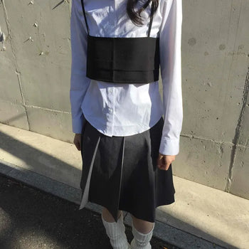 Minimal Strap Bustier Top