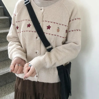 Hamu-chan Acorn Star Cardigan