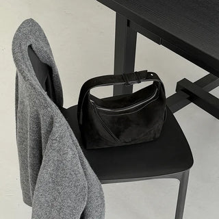 3way suede hobo bag