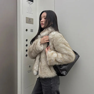 Emotion Mix Fur Jacket