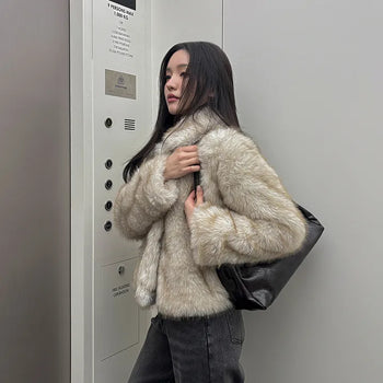 Emotion Mix Fur Jacket