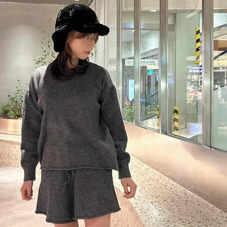 Comfort Loose Knit Two-Piece