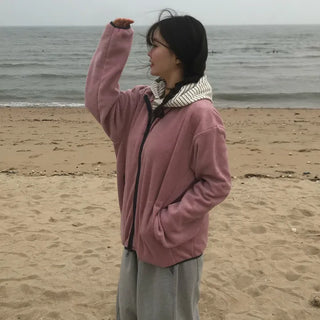 Mild Essential Fleece Zip-Up