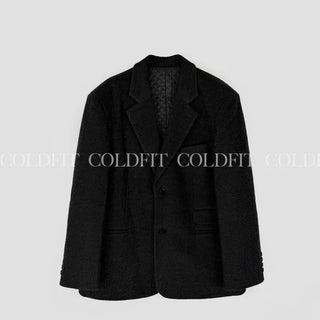Quilted wool jacket