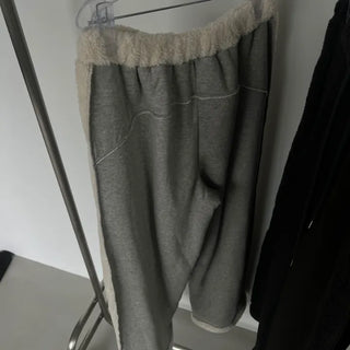 Boa Fur Line Wide Two-Way Pants