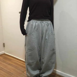 Big Pocket Pile Balloon Fit Training Pants
