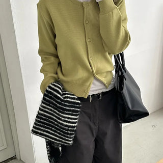 Maybe Round Cardigan (3 colors)