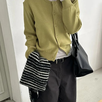 Maybe Round Cardigan (3 colors)