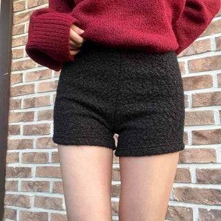 Cozy Sherpa Back-Banded Shorts