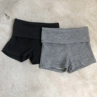 Folding slim shorts