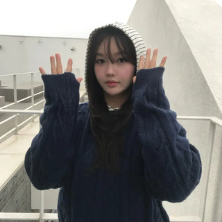 Cable Knit Roni Warmer Loose Knit