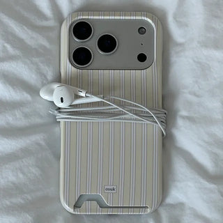 Cream Milk MagSafe Glossy Hard Card Case iPhone 7 SE XS 16 Pro 17 17 Pro Galaxy Note S26 Galaxy S26