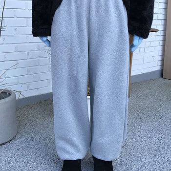 Emo Double-Fleece Jogger Pants