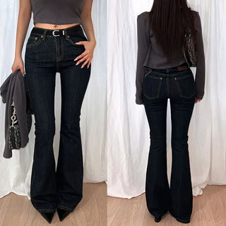 Tetrine Raw Denim Bootcut Pants