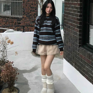 Soft Fluffy Mini Shorts