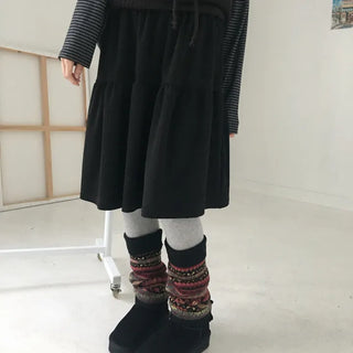 Koeru Midi Corduroy Skirt