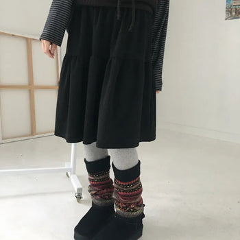 Koeru Midi Corduroy Skirt