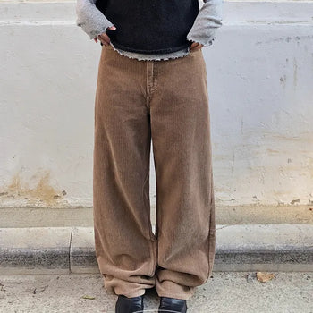Poby Corduroy Wide Pants