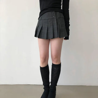 Disky Check Skirt | Disky Check Mini Skirt